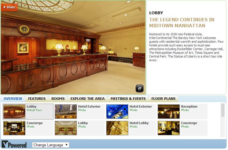 InterContinental Barclay Virtual Tour