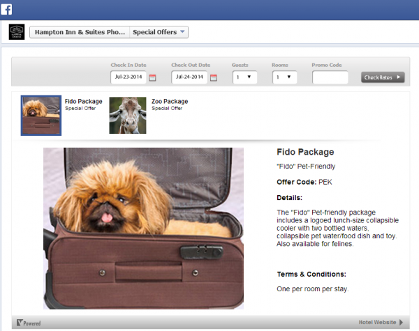 Fido Hotel Package