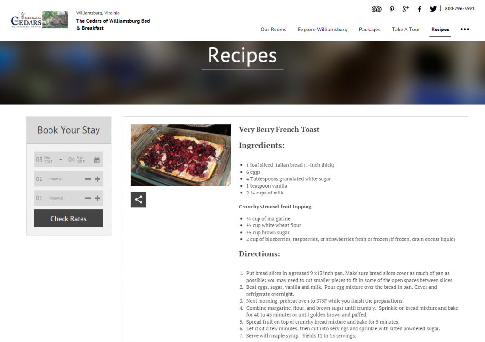 cedars recipes