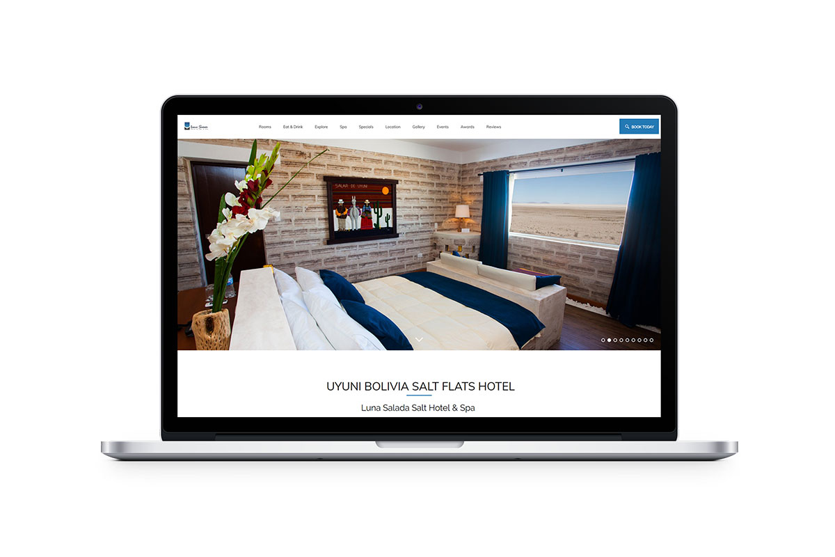 professional hotel website