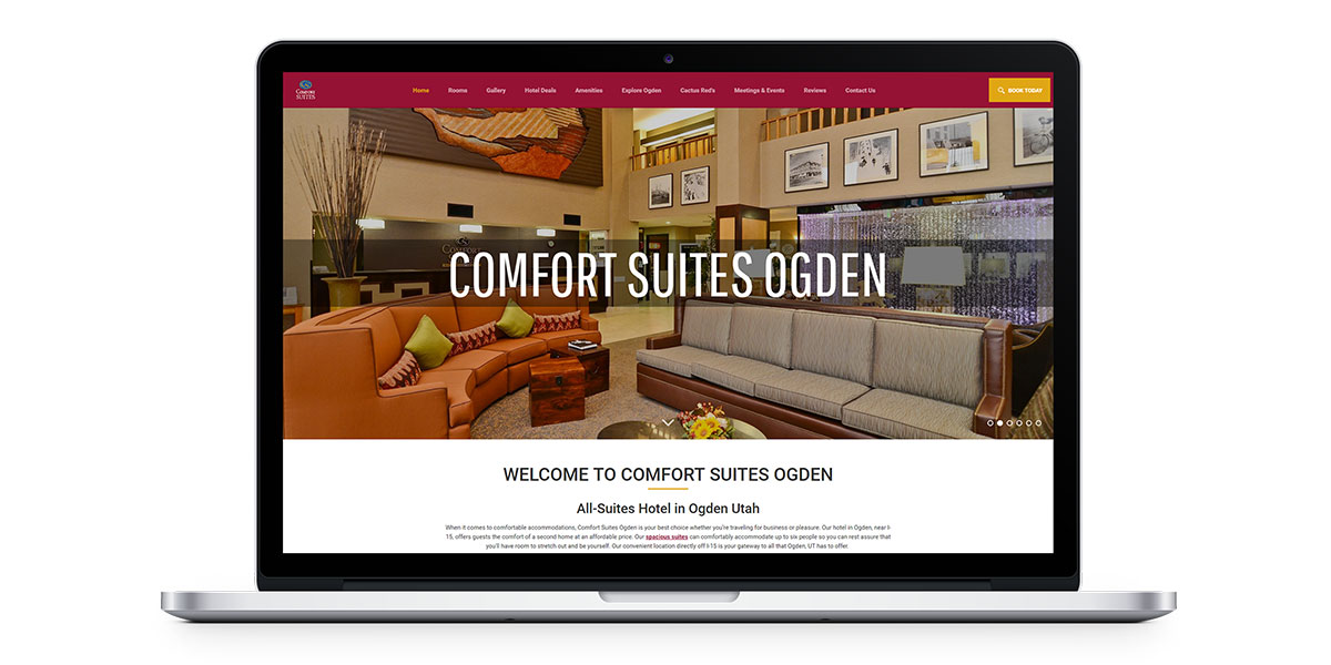 vanity website example