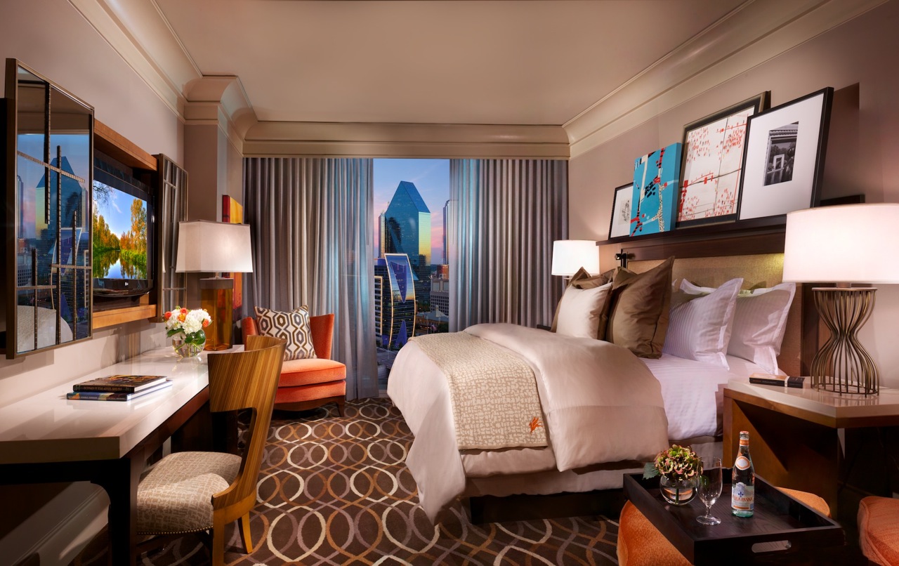 To boost ancillary revenue the Omni Dallas Hotel sells the art in their guest rooms